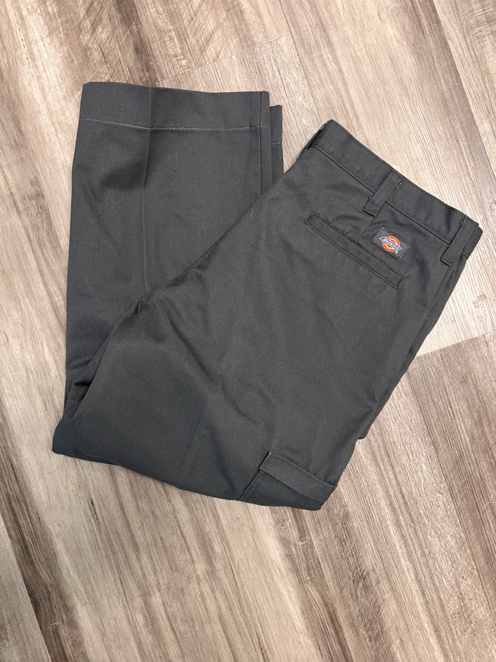 Dickies Black Flat Front Men's Work Shorts